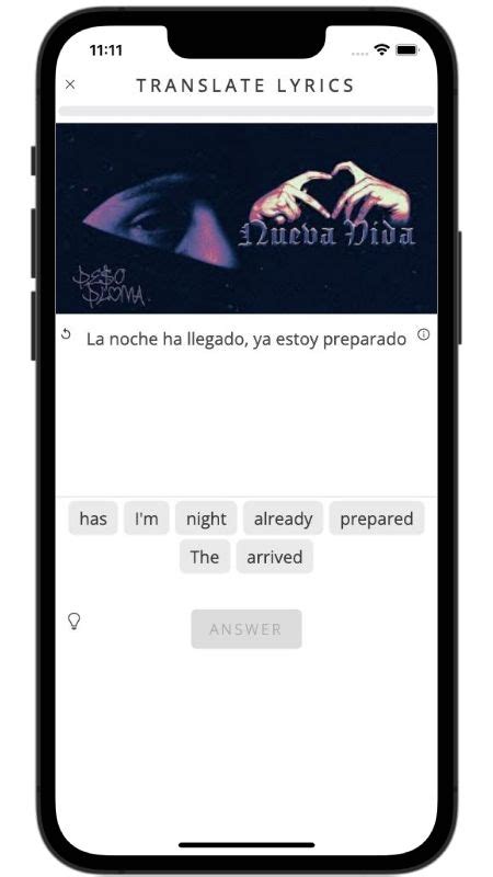 English translation of 'nueva' .